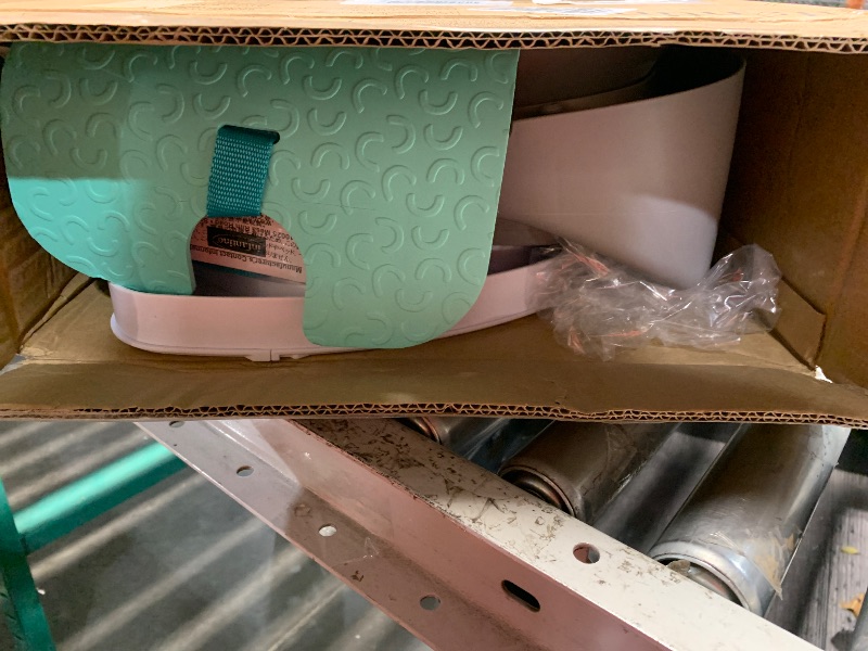 Photo 1 of ***********ITEM IS A DIFFERENT COLOR SCHEME THAN STOCK PHOTO*************
Infantino Music & Lights 3-in-1 Discovery Seat & Booster, Toddler Booster Seat for Dining Table or Kitchen Chair, Baby Activity Center & Snack Tray, Teal