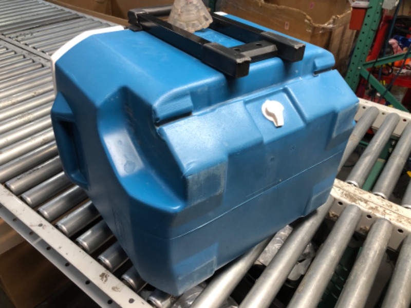 Photo 1 of ***DAMAGED - MISSING WHEELS - SEE PICTURES***
Coleman 60qt Rolling Cooler with Wheels, Insulated Portable Wheeled Chiller with Ice Retention, Made in USA