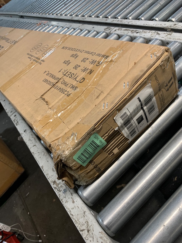Photo 1 of *** missing***6x8 FT Greenhouse Kit for Outdoor, 6MM Thick Polycarbonate Panel Wooden Walk-in Green House with Lockable Door and Adjustable Roof Vent, Backyard Garden, Light Mocha Brown
