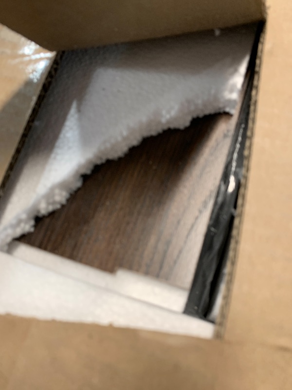 Photo 1 of *unknown missing screws/parts* RUSTOWN Farmhouse Medicine Cabinet with 2 Barn Door,Wood Wall Mounted Storage Cabinet with Adjustable Shelf and Towel Bar, 3-Tier Bathroom Cabinet for Bathroom, Living Room(Dark Walnut, Medium)