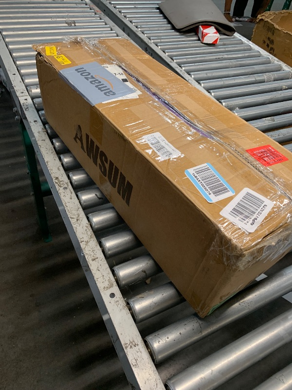 Photo 1 of ***PARTS ONLY****AWSUM Air Gymnastics Mat 10ft/13ft/16ft/20ft/23ft Inflatable Track Training mat 4/8 inches Thick tumbling mat with Electric Pump for Home/Gym/Outdoor Purple/Pink