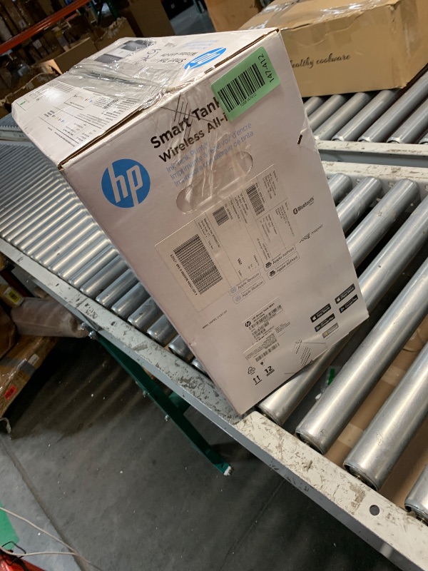 Photo 1 of (solf for parts, disfunctional) HP Smart Tank 7602 Wireless All-in-One Ink Tank Printer with up to 2 years of ink included (28B98A)