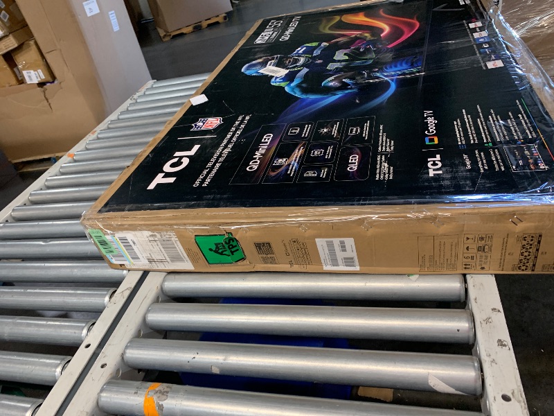 Photo 1 of **************MISSING STANDS***********
TCL 55-Inch Class QM6K Series QD-Mini LED 4K UHD Google Smart TV Best Value Mini-LED TV - QLED, 144hz, 240hz Gaming Rate, High Contrast Screen, Onkyo Audio, Dolby Atmos (55QM6K, 2025 Model)