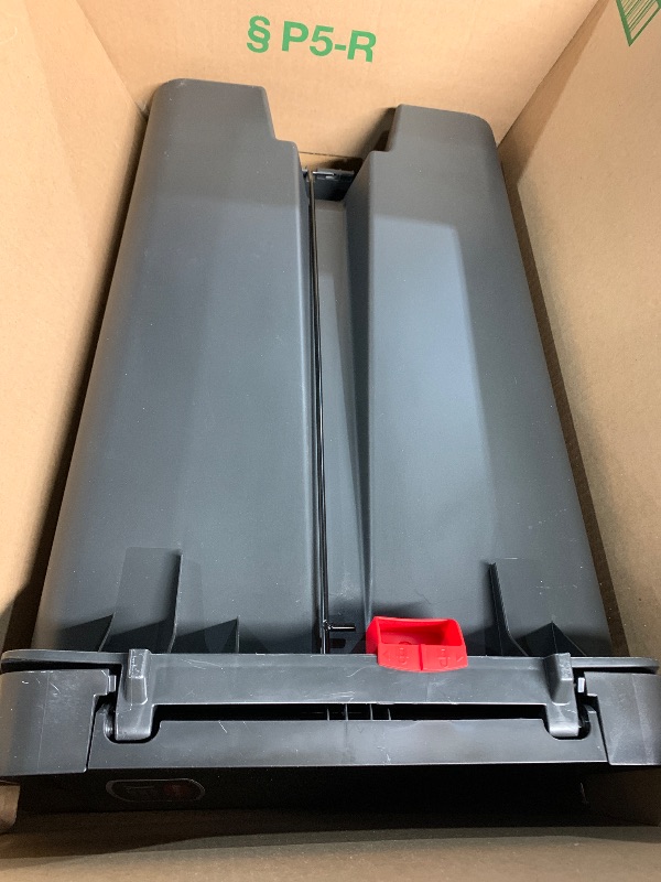 Photo 1 of (used)(see images) Rubbermaid Premier Series II Step-On Trash Can for Home and Kitchen, with Lid Lock and Slow Close, 12.4 Gallon