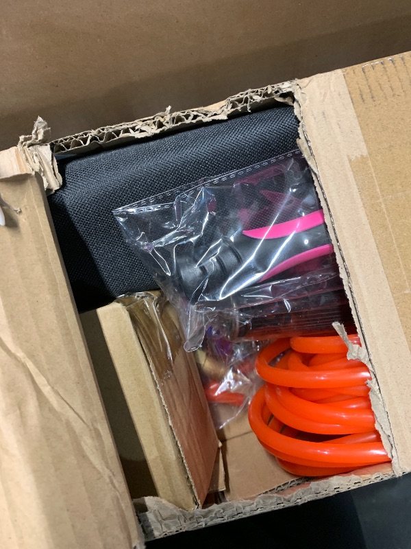 Photo 1 of **********************broken connector****************
16.5ft Water Fed Pole Kit, Rotatable Solar Panel Cleaning Brush & Squeegee, 2 Dusting Brush, Extendable Black Lightweight Pole for Roof Window