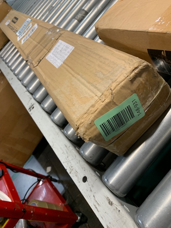 Photo 1 of (PARTIAL SET) Extra Tall Retractable Baby Gates: 51" Tall Pet Gate, Extend up to 200" Wide, Mesh Baby Gate with Support Rods Jump-Proof Design for Cats & Large Dogs High Dog Cat Door Indoor Outdoor, Black