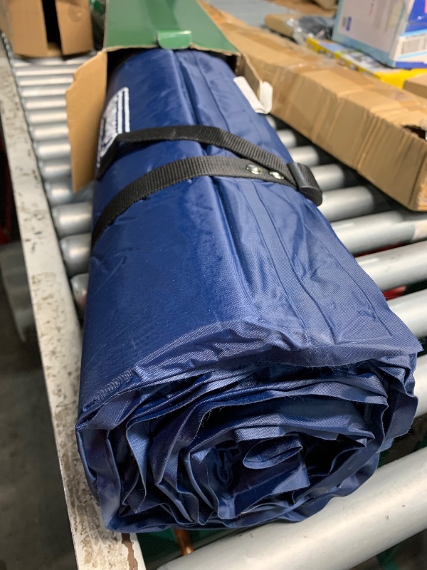 Photo 1 of ***(USED/ UNKNOWN IF MISSING PARTS)***Coleman Self-Inflating Sleeping Pad with Pillow, Lightweight Inflatable Camp Pad with Extra Padding & Quick Deflation, No Air Pump Needed, Great for Camping, Backpacking, Traveling, & More
