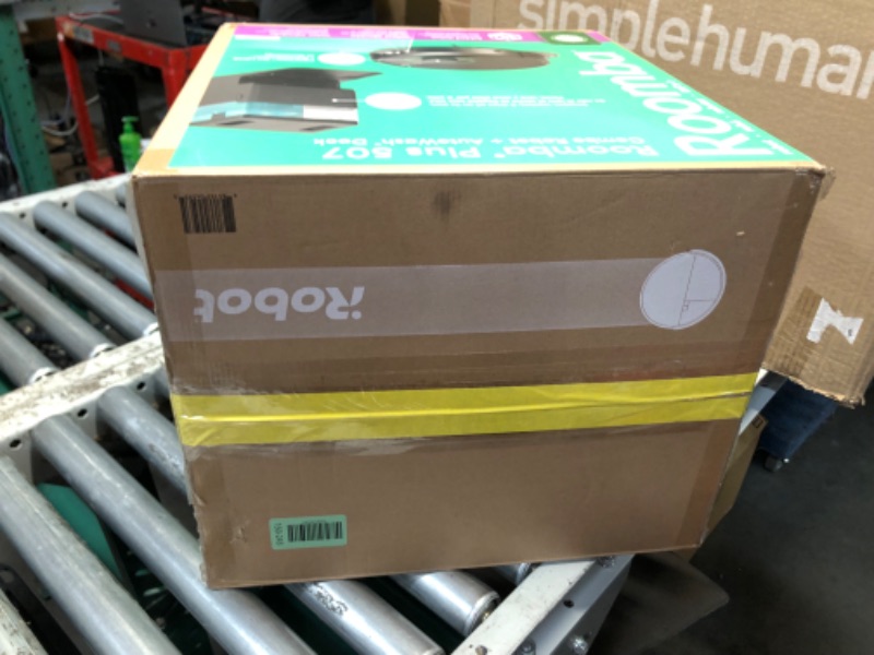 Photo 1 of ***USED - UNABLE TO TEST - SEE PICTURES***
iRobot Roomba Plus 505 Combo Robot Vacuum & Mop with AutoWash Dock - Extending Spinning Mop Pads, Self-Empties, Pad Wash & Heated Drying, Self-cleaning, Recognizes & Avoids Obstacles, LiDAR Navigation