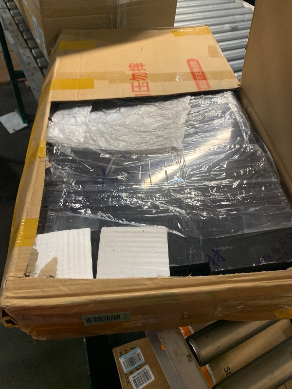 Photo 1 of PVC Reptile Terrarium Tanks Enclosure for Ball Python Snake Gecko Bearded Dragon, PVC Reptile Lounge Habitat with Glass Sliding Door and Intelligent Thermostat (33gallons)