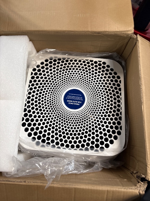 Photo 1 of (PARTS) (MOTOR DAMAGED) BLUEAIR Air Purifier Large Room, Air Cleaner for Dust Pet Dander Smoke Mold Pollen Bacteria Virus Allergen, Odor Removal, for Home Bedroom Living Room, Washable Pre Filter, HEPASilent, Blue 211+ Auto