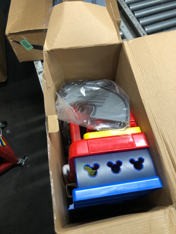 Photo 1 of (PARTIAL SET) Disney Junior Mickey Mouse Ready to Race Toy Car Garage, Lights and Sounds, 20-piece Vehicle Playset, Includes Bonus Character, Amazon Exclusive, Kids Toys for Ages 3 Up by Just Play