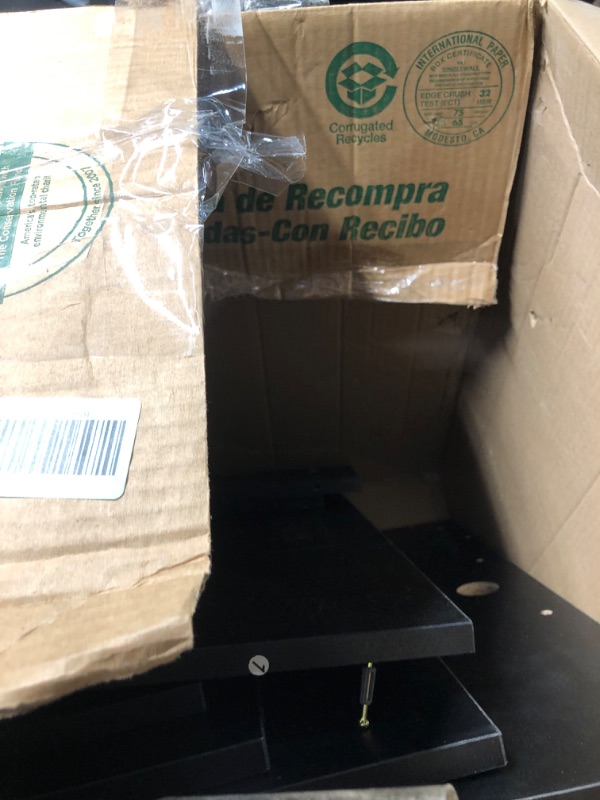 Photo 1 of ** PARTS ONLY** ALIMORDEN Floating Nightstand with Charging Station, Wall Mount Bedside Shelf with Drawer Storage USB Ports and Power Outlets, Small Wall Shelves for Bedroom, Black