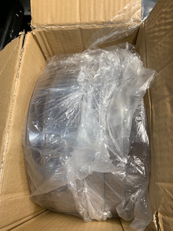 Photo 1 of ***(MISSING PARTS/ SEE NOTES)***Yieach 4Pack Clear Lazy Susan for Kitchen Cabinets,Countertop,Pantry and Refrigerator - with Handles - 11.5" W Large Capacity Lazy Susan Turntable,Condiments Carousels,Spinning Seasoning Organizer