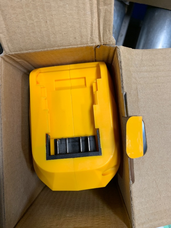 Photo 1 of (FAIR) 200W Portable Power Inverter for DeWALT 20V,Ecarke Outdoor Generato Battery Converter with 2 USB&LED&AC Battery Powered Outlet,Convert DC 18V/20V to AC 110V-120V Portable Power Station(Tool Only)