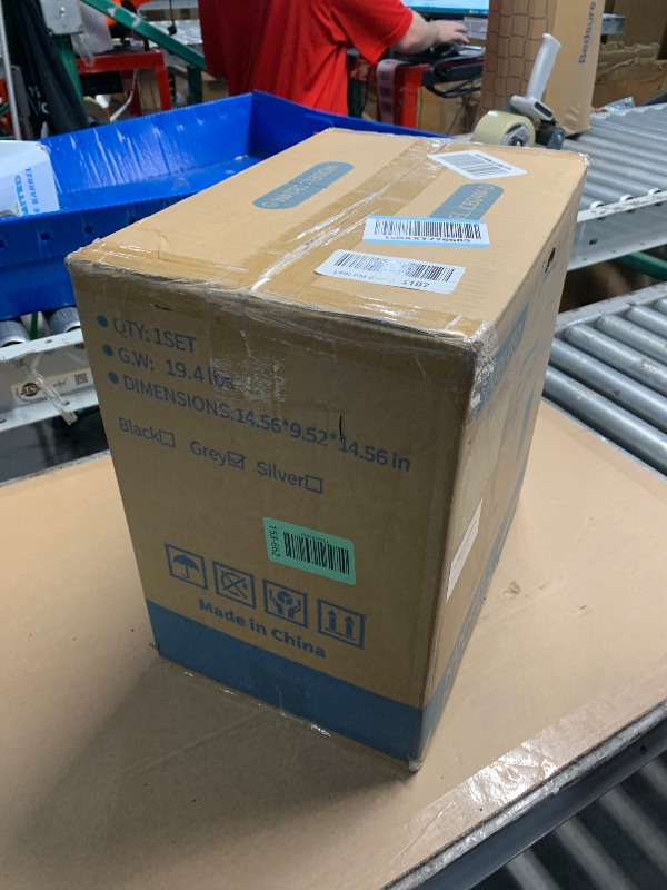 Photo 1 of **** SELLING FOR PARTS**** Aeitto Nugget Ice Maker Countertop, Pellet Ice Machine Soft Chewable Ice 40lbs/Day, One-Click Operation, Auto Self-Cleaning Crushed Ice Makers Stainless with Scoop for Home/Kitchen/Office (Grey)