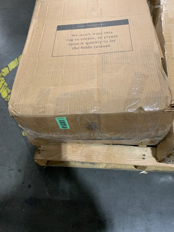 Photo 1 of ***(HEAVILY USED/ MINOR DAMAGE)***Loloi Amber Lewis Georgie Collection GER-03 Jade/Sunset 10'-0" x 14'-0", .19" Pile Height, Area Rug