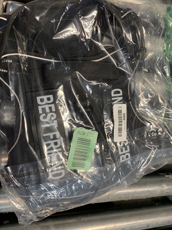 Photo 1 of (used)(missing leash) Beebiepet Heavy Duty Tactical Dog Harness for Large Dogs, No Pull Adjustable Pet Harness Reflective XL 