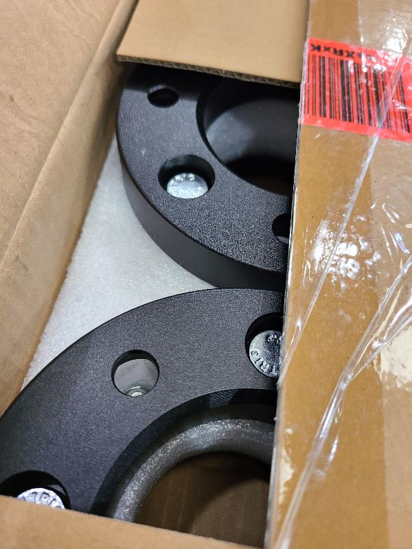 Photo 1 of 1inch 4X110 ATV Wheel Spacers 76mm Bore Wheel Adapters with 10x1.25 Studs Fit for Bombardier DS250 Quest Traxter, for Honda ATC TRX, for Kawasaki KFX KLF KVF, Fit for Suzuki LT, for Yamaha YFB YFM YXR