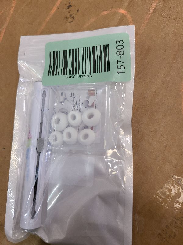 Photo 1 of [3 Pairs] Replacement Ear Tips for AirPods Pro and AirPods Pro 2nd Generation with Noise Reduction Hole, 3 in 1 Cleaner Kit for AirPods 1 2 3 Pro/Pro 2, Silicone Ear Tips for AirPods Pro (S/M/L)