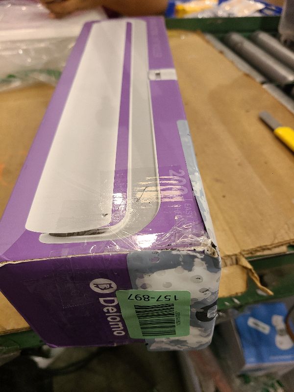 Photo 1 of 14.17" Extra Large Lint Rollers for Pet Hair, DELOMO Sticky Rollers for Floor with 3 Extendable Handle & 3 Refills (200 Sheets), Long Handle Sticky Mop for Cleaning Carpets, Couch, Furniture, Cars