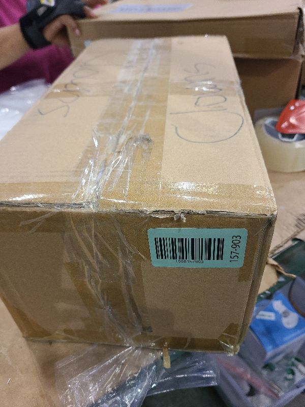 Photo 1 of [ Talking & Sound Activated ] 3 Ft Scary Halloween Decorations Outdoor Animatronic Standing Clown with Light Up Red Eyes & Shake Body, Creepy Sound Halloween Haunted House Props Holiday Yard Decor