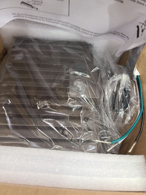 Photo 1 of 2PACK Dusk to Dawn 40W Outdoor LED Flood Light with 1/2" Knuckle Mount (Plate Included), 5000K 5200LM 120V, ETL Waterproof LED Security Flood Lighting for Sign/Flagpole/Tree/Yards/Advertising Boards