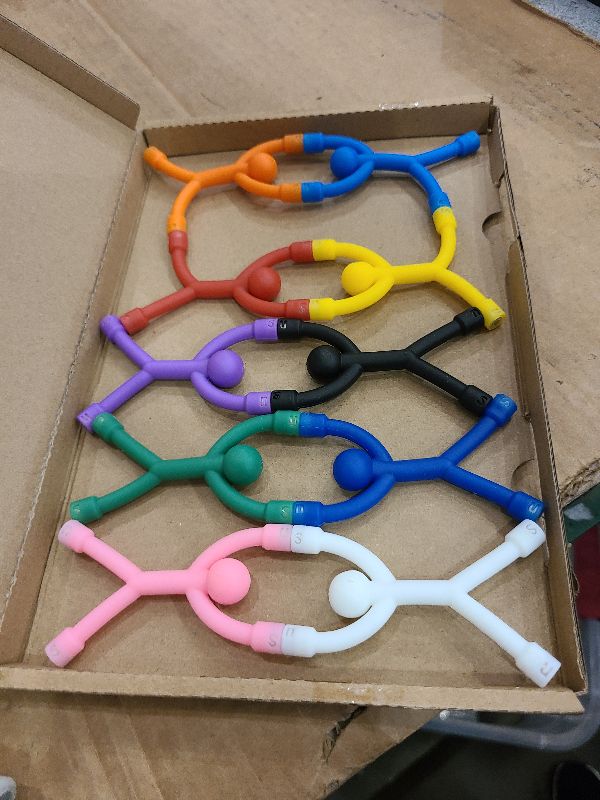 Photo 1 of 10Pcs Magnetic Travel Toys, Magnets Men for Kids, Cute Magnetic People for Refrigerator, Fridge Magnets Fidget Toys for Adults Kids Gifts