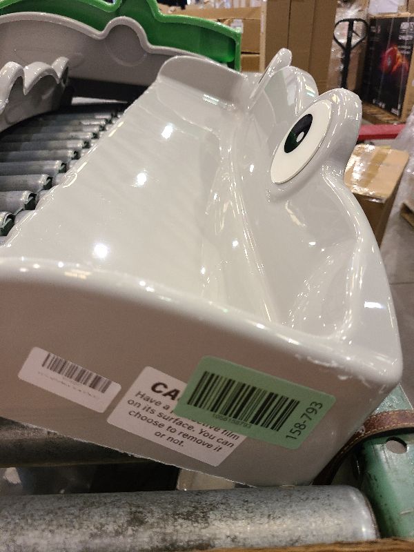 Photo 1 of  Splash Guard for Bath Tub-Bathtub Caddy Tray with Play Shelf-Bathtub Shelf Over Tub for Kids' Toy-Bathroom Toy Organizers and Storage-Bath Side Table Toy Holder for Kid Baby Toddlers light grey