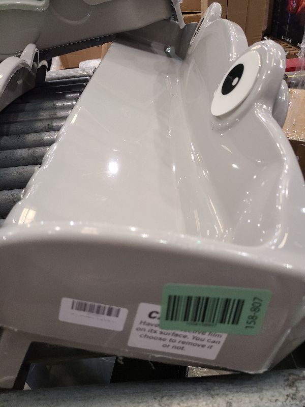 Photo 1 of  Splash Guard for Bath Tub-Bathtub Caddy Tray with Play Shelf-Bathtub Shelf Over Tub for Kids' Toy-Bathroom Toy Organizers and Storage-Bath Side Table Toy Holder for Kid Baby Toddlers light Grey 