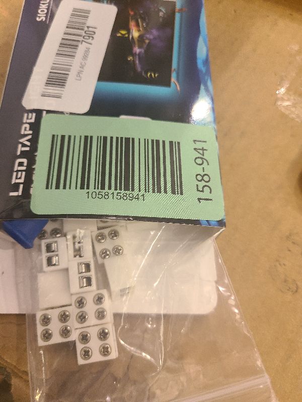 Photo 1 of 20 PCS 2-Pin 8mm Solderless LED Strip Connectors, Reliable and Easy-to-Install, Solidly Connected LED Light Connectors