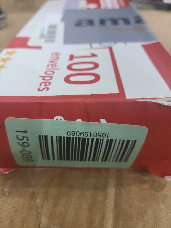 Photo 1 of #10 Envelopes Letter Size Self Seal | 100 Business Mailing Security Peel and Sealing Envelope | 100% Tinted | no 10 White Windowless Legal Regular Plain Envelops Pack | 4-1/8 x 9-1/2 Inches | 24 LB