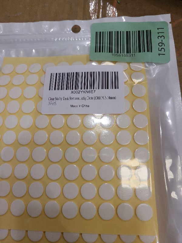 Photo 1 of 1000pcs Double-Sided Putty for Wall Hanging Removable Adhesive Stickers for Posters Easy to Use Wall Adhesive Damage Tacky Putty
