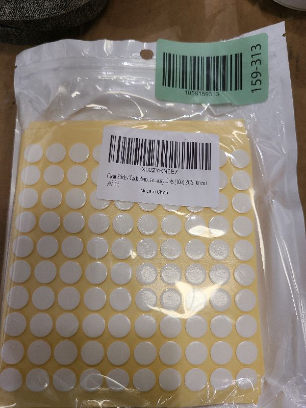 Photo 1 of 1000pcs Double-Sided Putty for Wall Hanging Removable Adhesive Stickers for Posters Easy to Use Wall Adhesive Damage Tacky Putty
