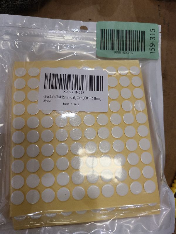 Photo 1 of 1000pcs Double-Sided Putty for Wall Hanging Removable Adhesive Stickers for Posters Easy to Use Wall Adhesive Damage Tacky Putty
