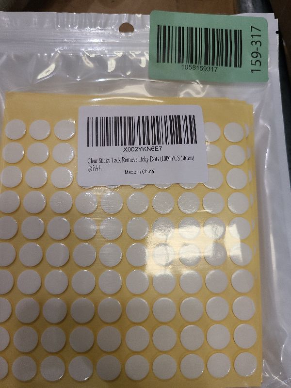 Photo 1 of 1000pcs Double-Sided Putty for Wall Hanging Removable Adhesive Stickers for Posters Easy to Use Wall Adhesive Damage Tacky Putty
