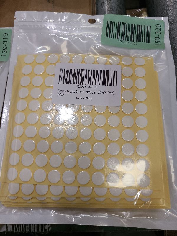 Photo 1 of 1000pcs Double-Sided Putty for Wall Hanging Removable Adhesive Stickers for Posters Easy to Use Wall Adhesive Damage Tacky Putty
