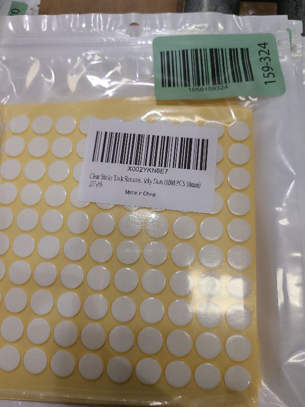 Photo 1 of 1000pcs Double-Sided Putty for Wall Hanging Removable Adhesive Stickers for Posters Easy to Use Wall Adhesive Damage Tacky Putty
