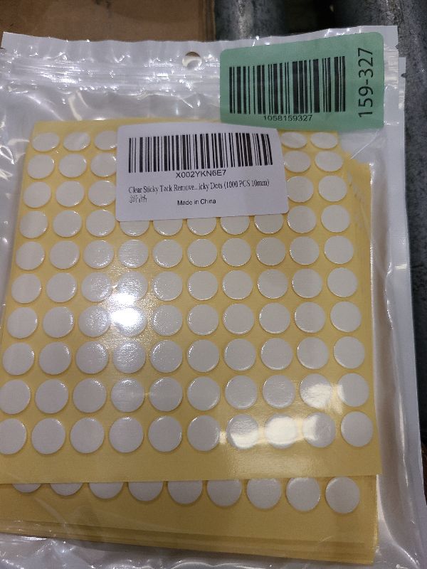 Photo 1 of 1000pcs Double-Sided Putty for Wall Hanging Removable Adhesive Stickers for Posters Easy to Use Wall Adhesive Damage Tacky Putty
