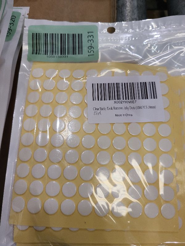 Photo 1 of 1000pcs Double-Sided Putty for Wall Hanging Removable Adhesive Stickers for Posters Easy to Use Wall Adhesive Damage Tacky Putty
