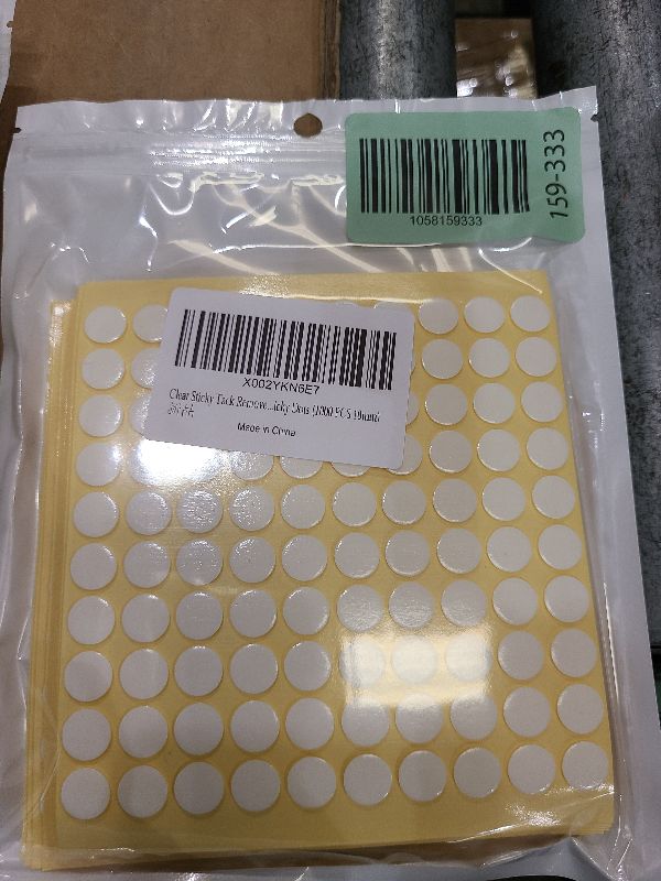 Photo 1 of 1000pcs Double-Sided Putty for Wall Hanging Removable Adhesive Stickers for Posters Easy to Use Wall Adhesive Damage Tacky Putty
