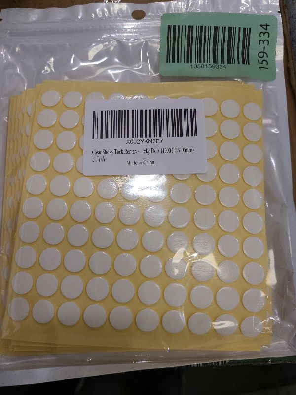 Photo 1 of 1000pcs Double-Sided Putty for Wall Hanging Removable Adhesive Stickers for Posters Easy to Use Wall Adhesive Damage Tacky Putty
