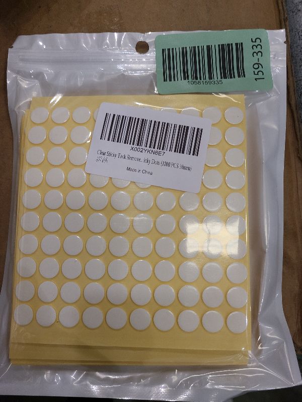 Photo 1 of 1000pcs Double-Sided Putty for Wall Hanging Removable Adhesive Stickers for Posters Easy to Use Wall Adhesive Damage Tacky Putty
