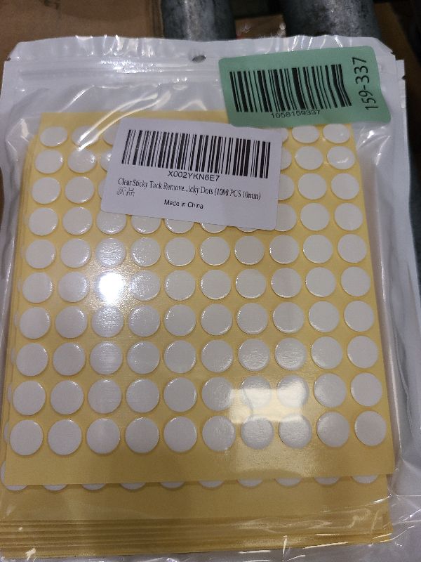 Photo 1 of 1000pcs Double-Sided Putty for Wall Hanging Removable Adhesive Stickers for Posters Easy to Use Wall Adhesive Damage Tacky Putty
