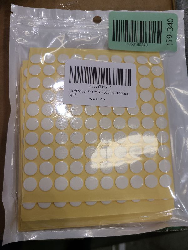 Photo 1 of 1000pcs Double-Sided Putty for Wall Hanging Removable Adhesive Stickers for Posters Easy to Use Wall Adhesive Damage Tacky Putty
