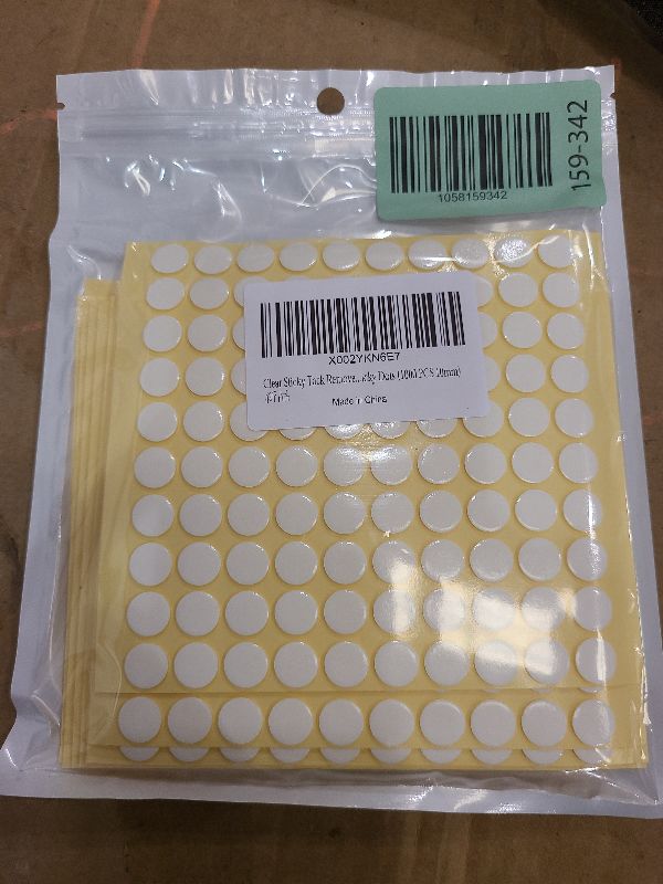 Photo 1 of 1000pcs Double-Sided Putty for Wall Hanging Removable Adhesive Stickers for Posters Easy to Use Wall Adhesive Damage Tacky Putty
