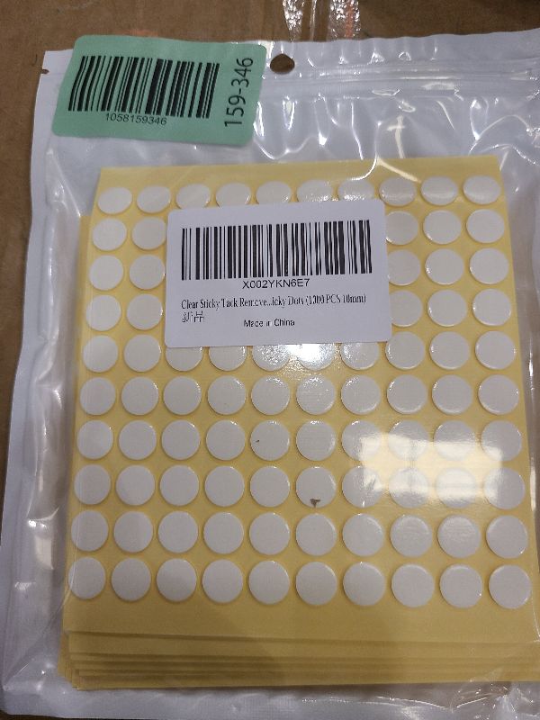 Photo 1 of 1000pcs Double-Sided Putty for Wall Hanging Removable Adhesive Stickers for Posters Easy to Use Wall Adhesive Damage Tacky Putty
