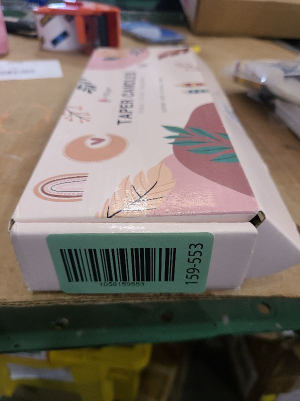 Photo 1 of 10 Inch Hot-Pink Taper Candles for Home Decoration, 10 Pack Unscented Candlesticks for Dinner Wedding Party, Smokeless and Dripless Candle Sticks