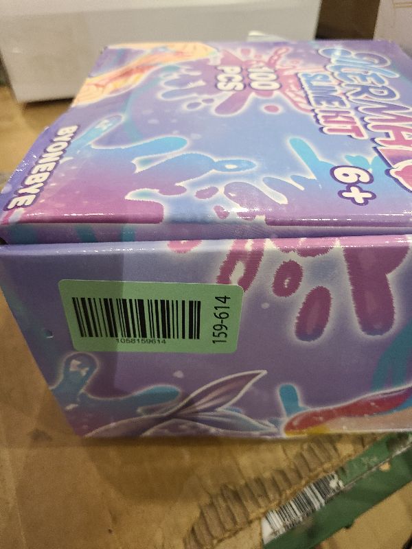 Photo 1 of 100 Pack Mermaid Slime Cup Bulk for Kids, Mermaid Theme Slime Party Supplies, Birthday Favors, Goodie Bag Treat, Basket Filler, Class Prizes for Girls Boys