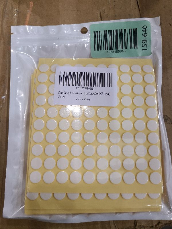 Photo 1 of 1000pcs Double-Sided Putty for Wall Hanging Removable Adhesive Stickers for Posters Easy to Use Wall Adhesive Damage Tacky Putty 