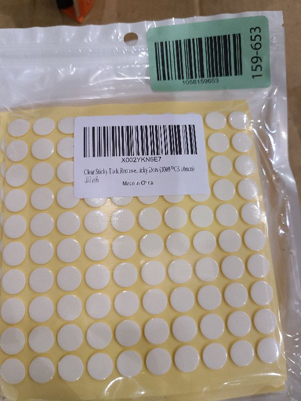 Photo 1 of 1000pcs Double-Sided Putty for Wall Hanging Removable Adhesive Stickers for Posters Easy to Use Wall Adhesive Damage Tacky Putty 